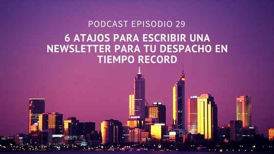 newsletter para abogados